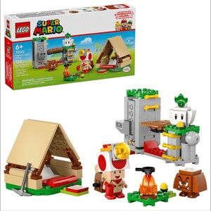 LEGO 72040 Super Mario Captain Toad’s Camp Adventure Set - SEALED, UNOPENED.
